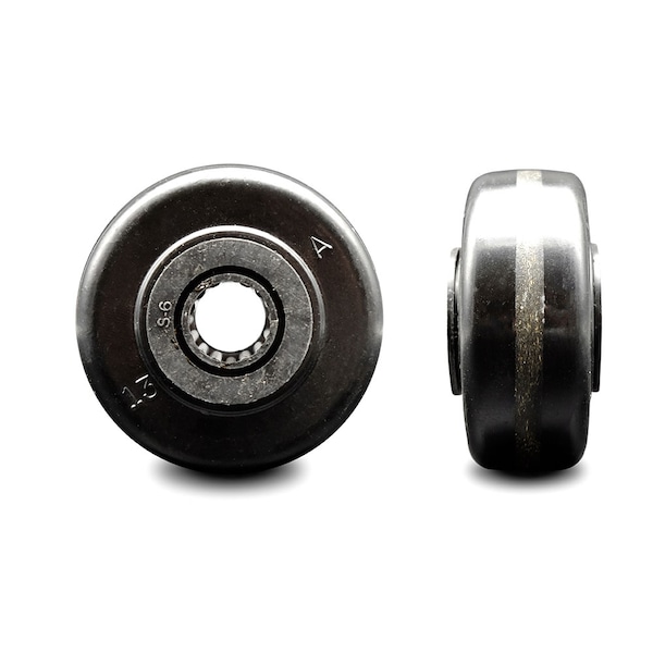 SCC - 3" Phenolic Wheel Only w/Roller Bearing - 1/2" Bore - 600 lbs Capacity